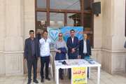 برپایی میــز خدمت اداره دامپـــزشکی شهرستان گرگان در میعادگاه نمــاز جمعه