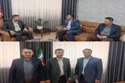 دیدار صمیمی مدیر کل دامپزشکی استان گلستان با فرماندار محترم شهرستان آق قلا