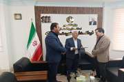 دیدار نوروزی مدیر کل دامپزشکی استان با فرماندار شهرستان کلاله