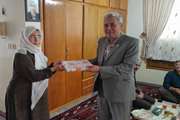 تجدید دیدار با خانواده همکاران فقید در مراوه‌تپه/ تکریم از یادگارانِ عرصه خدمت
