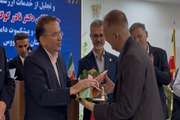 تجلیل از ۳۵ سال خدمت نادر گوکلانی در گنبدکاووس