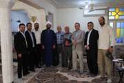 دیدار صمیمانه اعضای شورای بسیج والفجر دامپزشکی گلستان با همکار پیشکسوت و ایثارگر