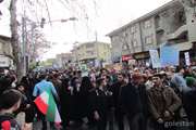 راهپیمایی 22 بهمن 93 در گلستان