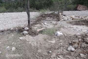 سیل در استان گلستان