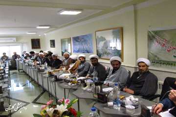 نشست ناظرین ذبح شرعی دامپزشکی استان گلستان با حضور حجه الااسلام والمسلمین کلانتری