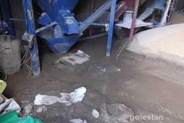 سیل در استان گلستان