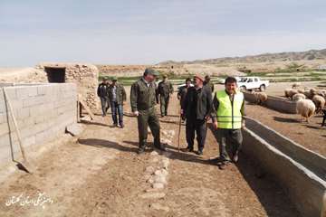 بازدید کارشناسان سازمان مدیریت از مناطق عشایری مراوه تپه 