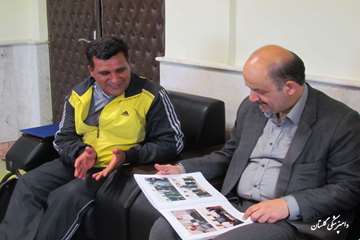  دوچرخه سوار ایرانگرد  گلستان