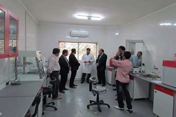 افتتاح آزمايشگاه PCR در استان گلستان 