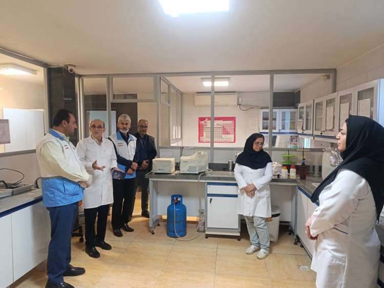 بازدید میدانی مدیر کل دامپزشکی استان گلستان از کارخانه تولیدی دارو سازی ، مکمل سازی