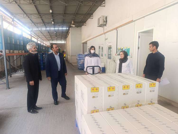 بازدید از واحدهای تولید دارو، مکمل و مواد ضدعفونی کننده دامی استان