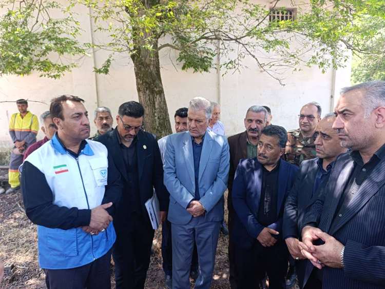 نظارت تخصصی بر سلامت مارال‌های قرق؛ بازدید میدانی مسئولان ارشد استان از پارک جنگلی قرق