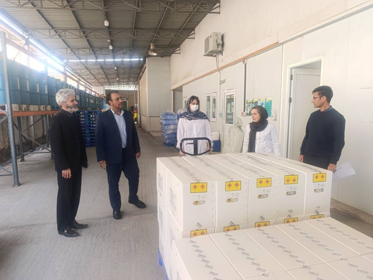 بازدید از واحدهای تولید دارو، مکمل و مواد ضدعفونی کننده دامی استان