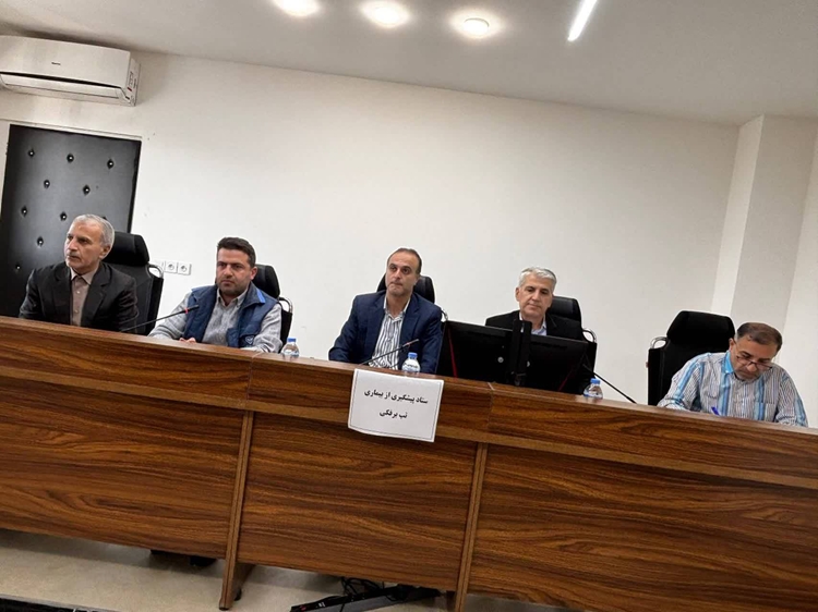 برگزاری ستاد پیشگیری از بیماری تب برفکی در شهرستان بندرگز